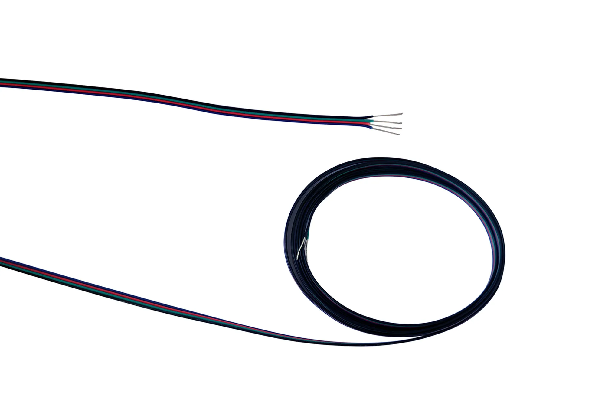 D1037  Cavo 1m 4 Core 0.5mm (20 AWG) Cable For RGB LED Strip